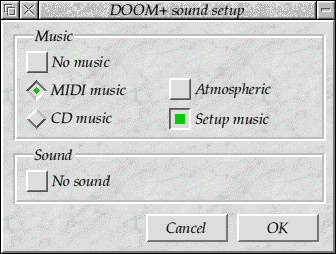 Sound Doom screen