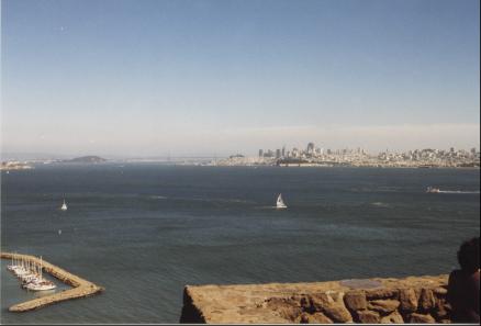 View across the bay
