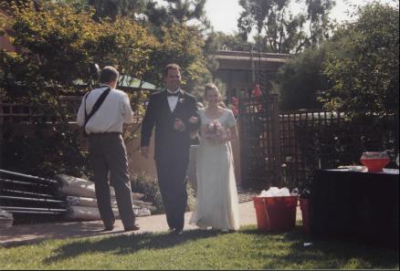 Mike and bridesmaid
