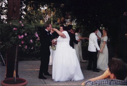 Julia and me dancing