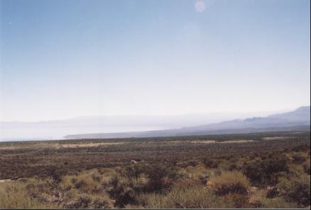Looking back on Mono Lake