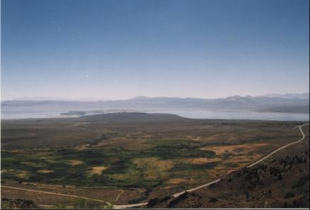 Looking back on Mono Lake