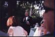Clark gives a speech