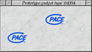 An animated Pace logo