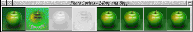RISC OS 4 just couldn't handle deep sprites